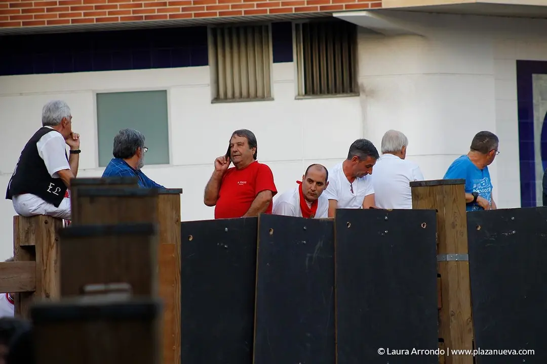 Fiestas de Tudela, día 25 Encierro y Vacas en la plaza 30