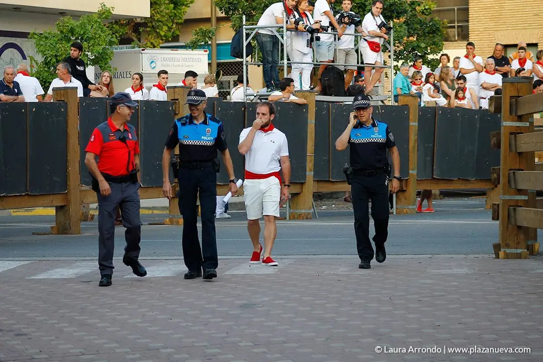 Fiestas de Tudela, día 25 Encierro y Vacas en la plaza 34