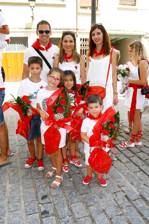 Fiestas de Tudela 2019, día 25 - Ofrenda floral a Santa Ana 2