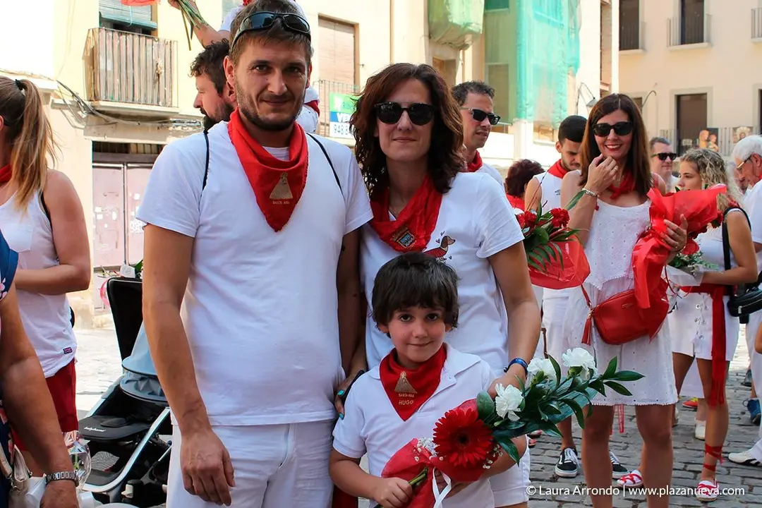 Fiestas de Tudela 2019, día 25 - Ofrenda floral a Santa Ana 11