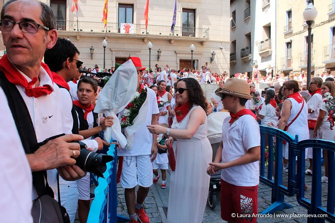 Fiestas de Tudela 2019, día 25 - Ofrenda floral a Santa Ana 19