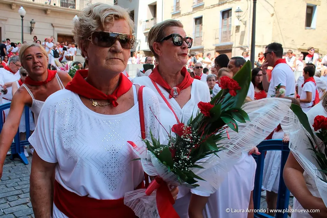 Fiestas de Tudela 2019, día 25 - Ofrenda floral a Santa Ana 20