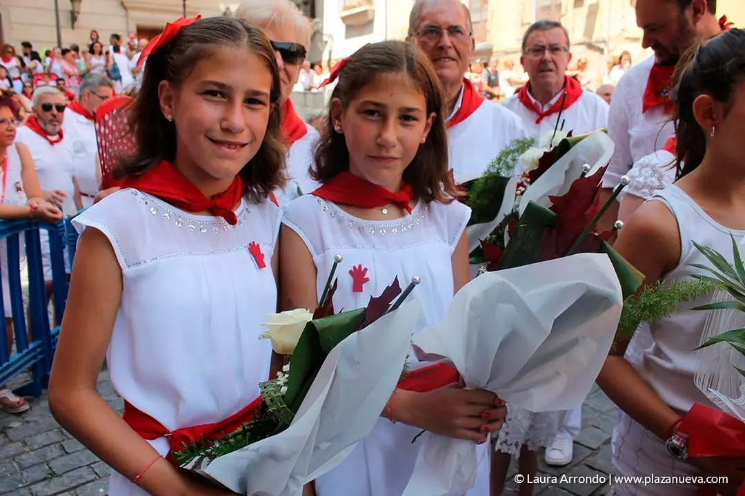 Fiestas de Tudela 2019, día 25 - Ofrenda floral a Santa Ana 25