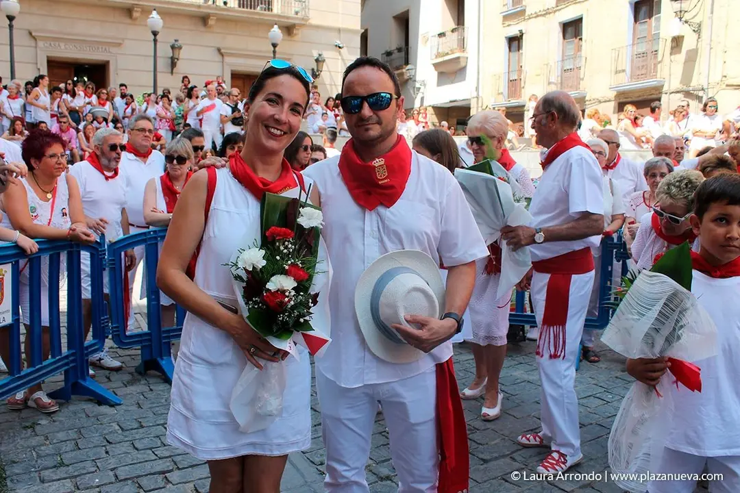 Fiestas de Tudela 2019, día 25 - Ofrenda floral a Santa Ana 24