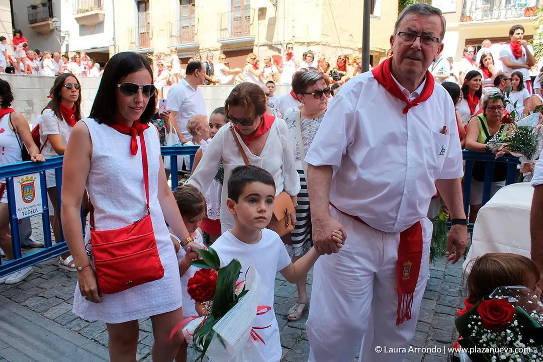 Fiestas de Tudela 2019, día 25 - Ofrenda floral a Santa Ana 26