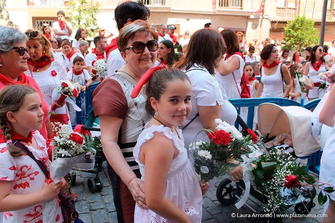 Fiestas de Tudela 2019, día 25 - Ofrenda floral a Santa Ana 27