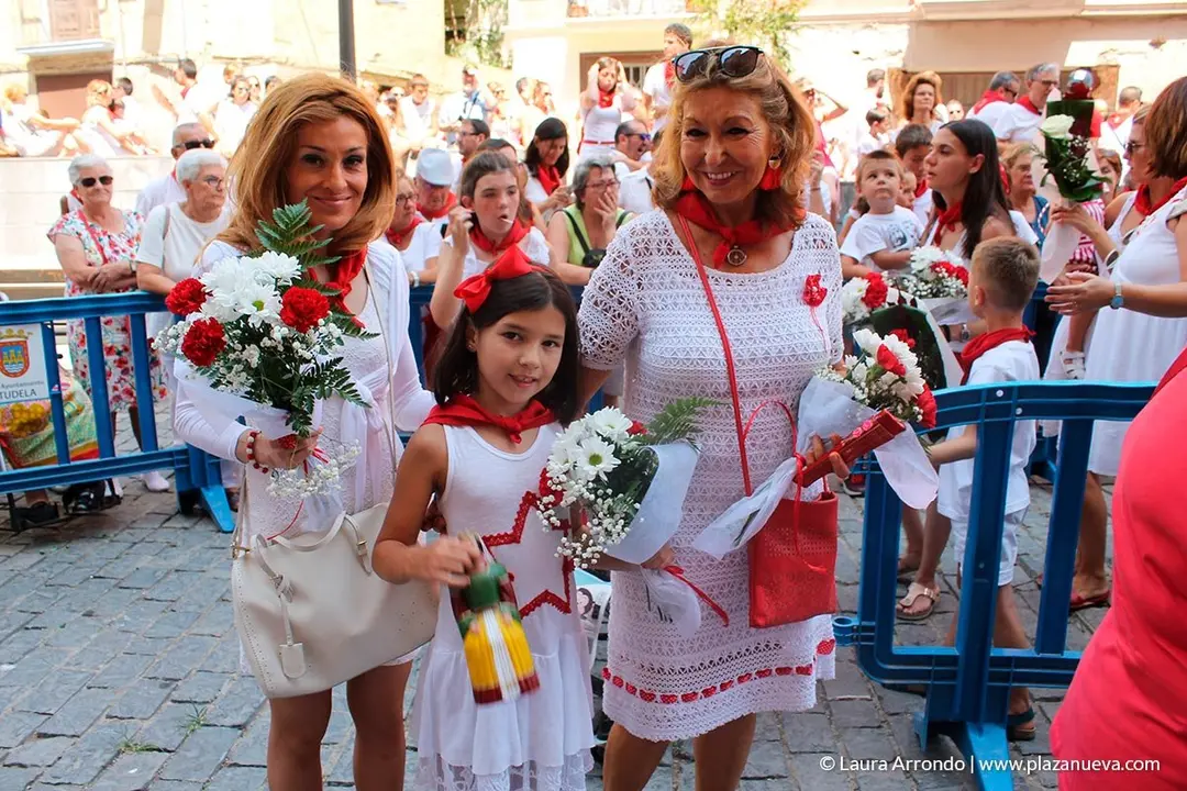 Fiestas de Tudela 2019, día 25 - Ofrenda floral a Santa Ana 28