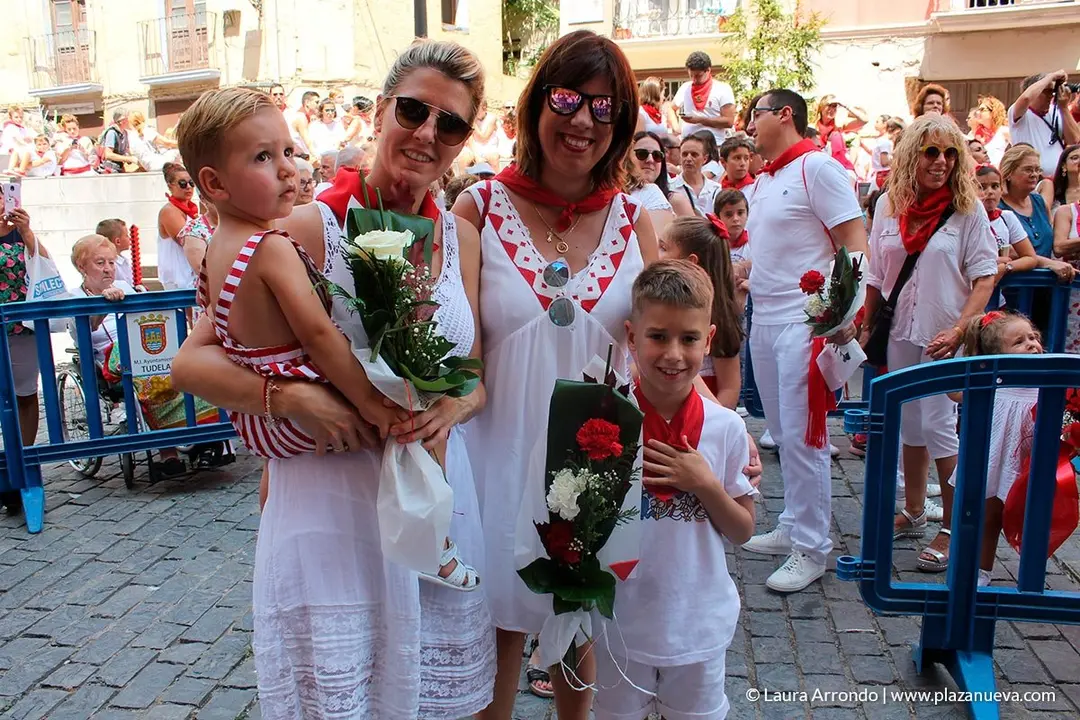 Fiestas de Tudela 2019, día 25 - Ofrenda floral a Santa Ana 31