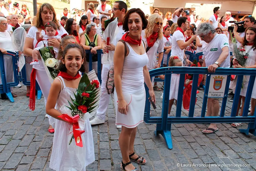 Fiestas de Tudela 2019, día 25 - Ofrenda floral a Santa Ana 32
