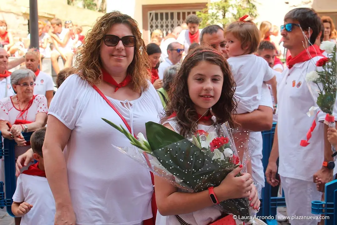 Fiestas de Tudela 2019, día 25 - Ofrenda floral a Santa Ana 36