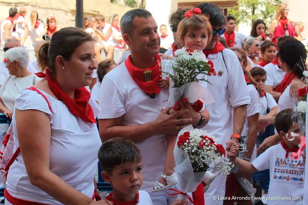 Fiestas de Tudela 2019, día 25 - Ofrenda floral a Santa Ana 37
