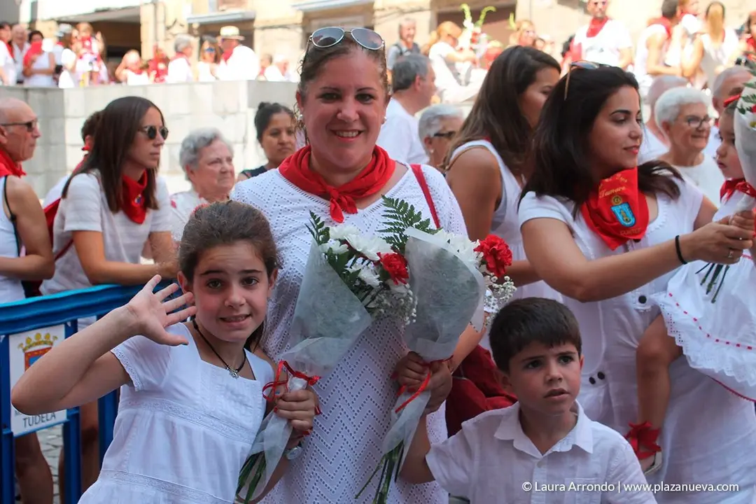 Fiestas de Tudela 2019, día 25 - Ofrenda floral a Santa Ana 38