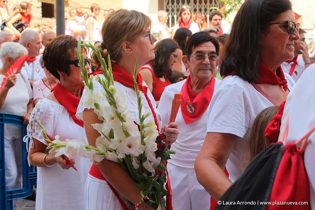 Fiestas de Tudela 2019, día 25 - Ofrenda floral a Santa Ana 41