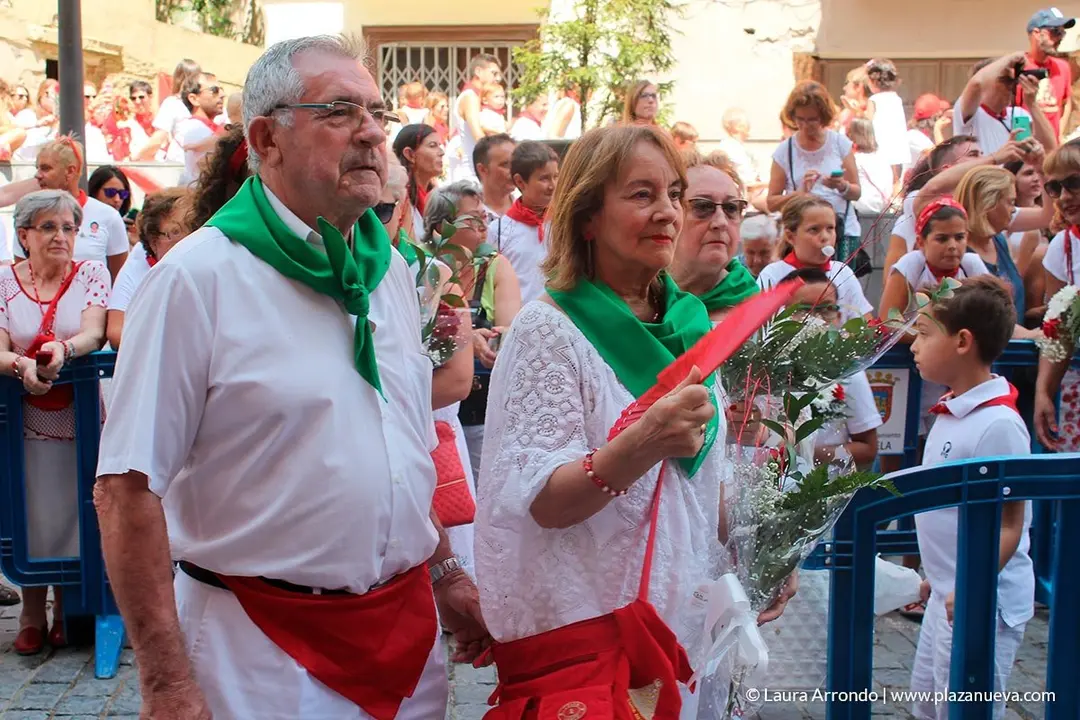 Fiestas de Tudela 2019, día 25 - Ofrenda floral a Santa Ana 42