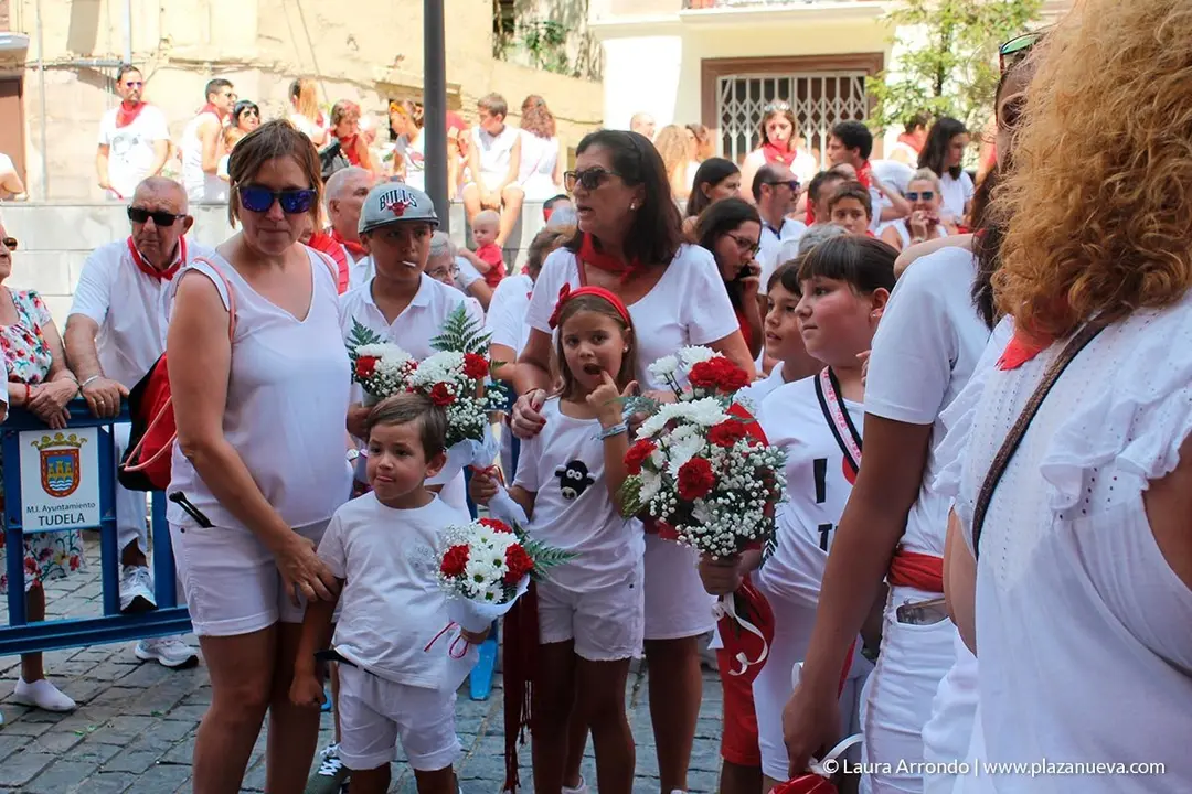 Fiestas de Tudela 2019, día 25 - Ofrenda floral a Santa Ana 40