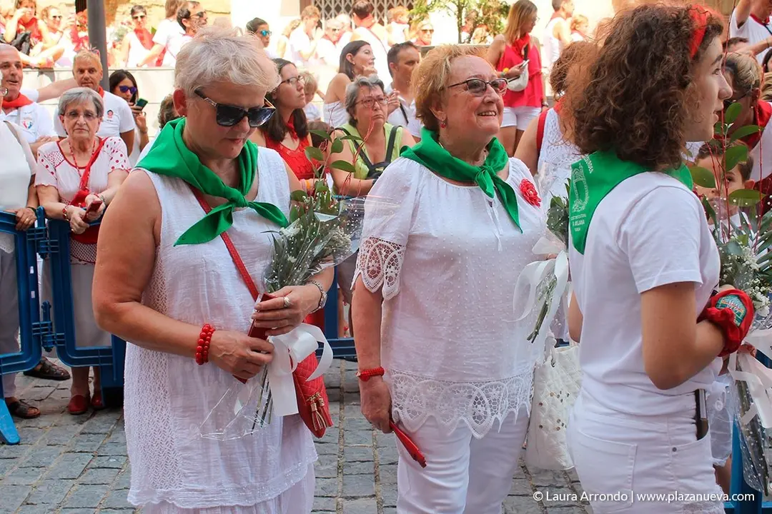 Fiestas de Tudela 2019, día 25 - Ofrenda floral a Santa Ana 43