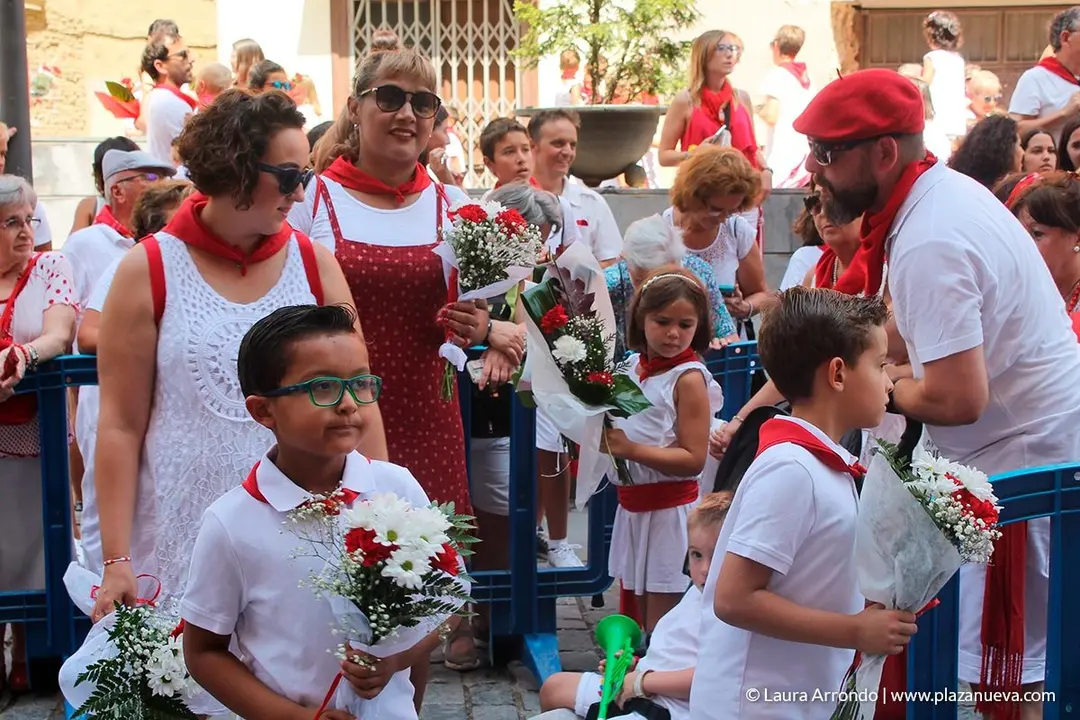 Fiestas de Tudela 2019, día 25 - Ofrenda floral a Santa Ana 44