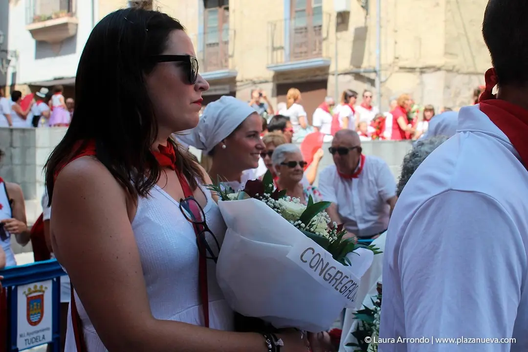 Fiestas de Tudela 2019, día 25 - Ofrenda floral a Santa Ana 46