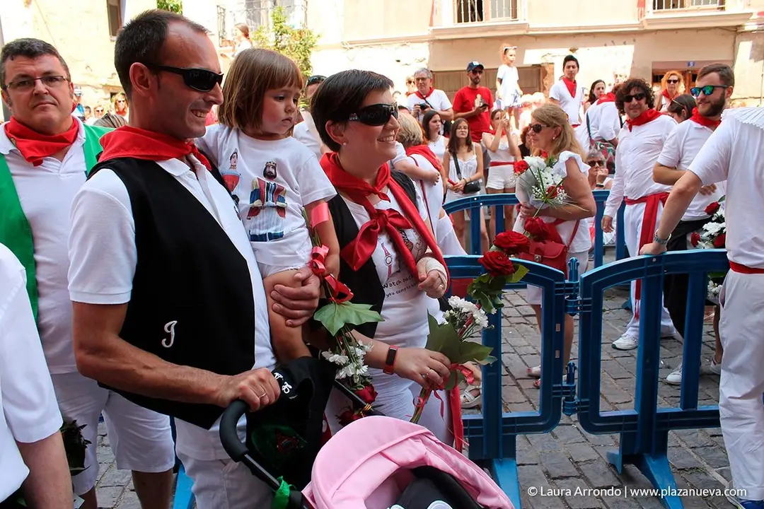 Fiestas de Tudela 2019, día 25 - Ofrenda floral a Santa Ana 52