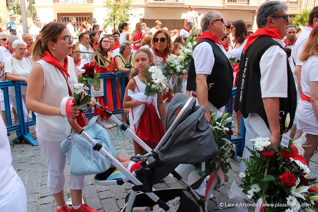Fiestas de Tudela 2019, día 25 - Ofrenda floral a Santa Ana 57