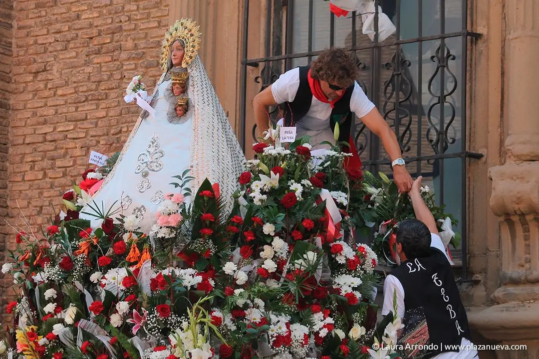 Fiestas de Tudela 2019, día 25 - Ofrenda floral a Santa Ana 60