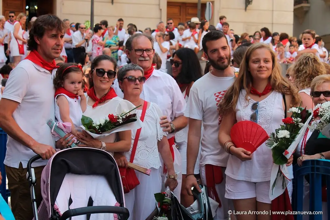 Fiestas de Tudela 2019, día 25 - Ofrenda floral a Santa Ana 63
