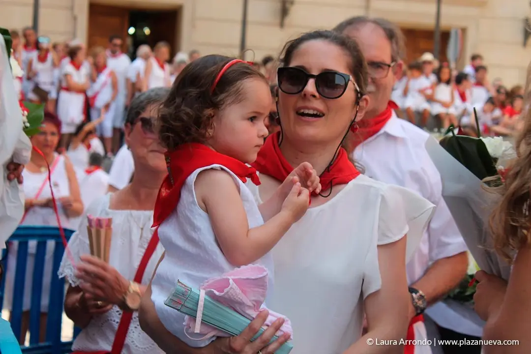 Fiestas de Tudela 2019, día 25 - Ofrenda floral a Santa Ana 64