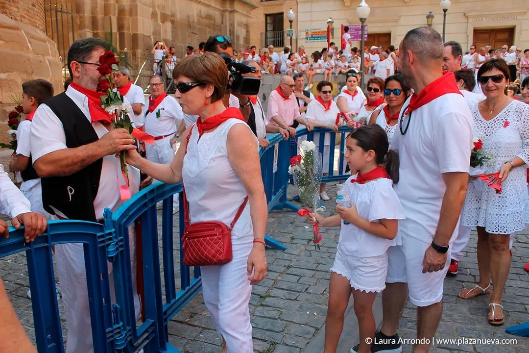 Fiestas de Tudela 2019, día 25 - Ofrenda floral a Santa Ana 76