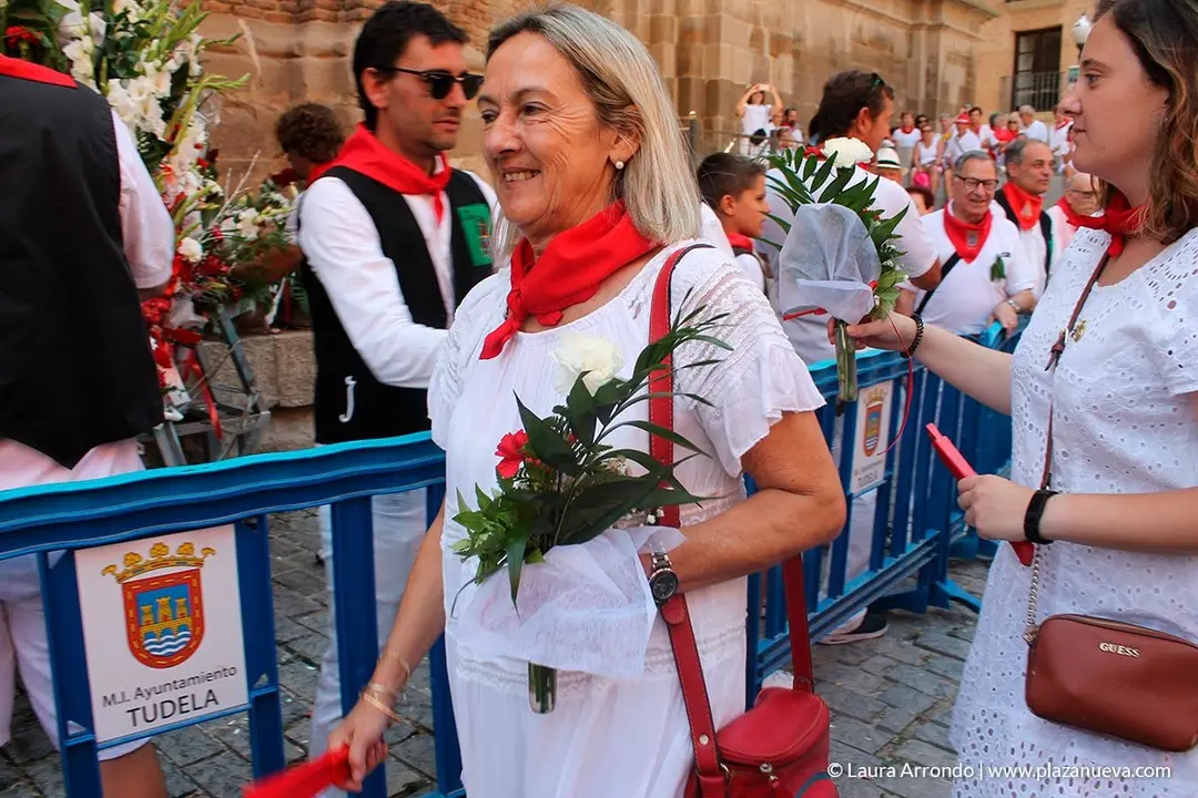 Fiestas de Tudela 2019, día 25 - Ofrenda floral a Santa Ana 80