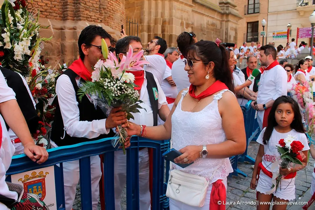 Fiestas de Tudela 2019, día 25 - Ofrenda floral a Santa Ana 88