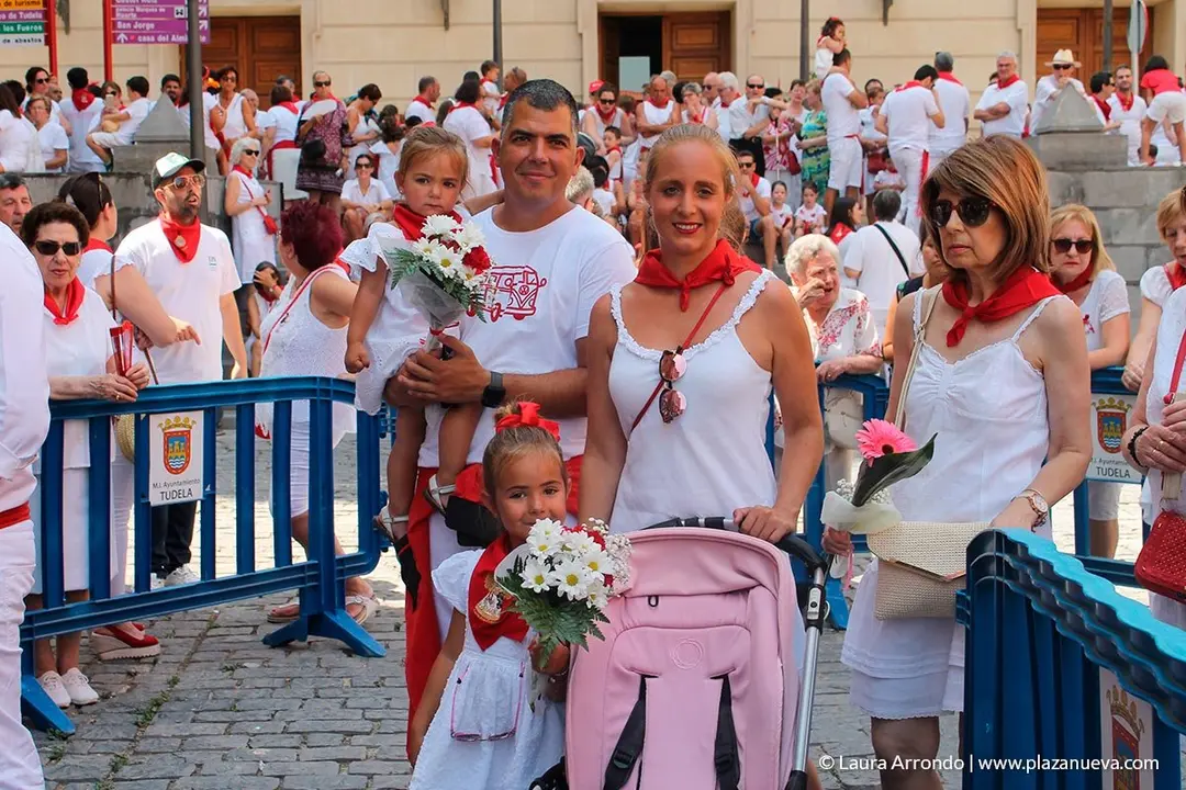 Fiestas de Tudela 2019, día 25 - Ofrenda floral a Santa Ana 91