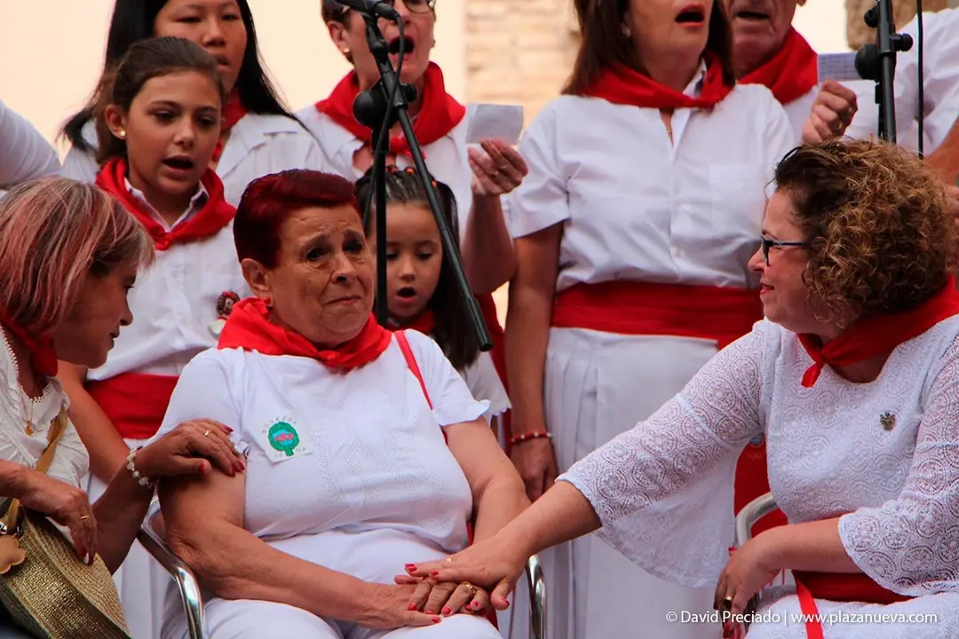 Fiestas de Tudela &rsquo;19, d&iacute;a 27 -  Homenaje a la Abuela de Tudela, Teresa Jim&eacute;nez 2