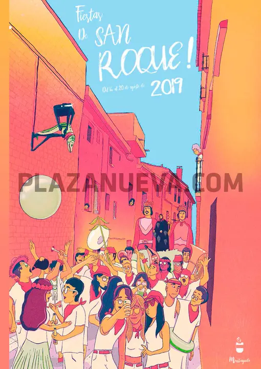 Fiestas patronales en honor a San Roque 2019 en Monteagudo