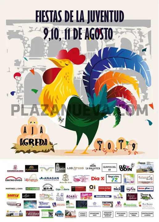 Fiestas de la juventud 2019 en &Aacute;greda
