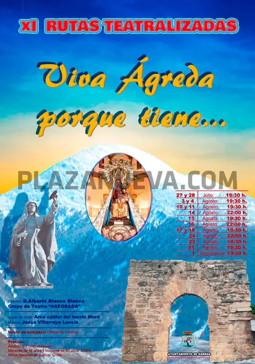 XI Rutas teatralizadas en &Aacute;greda &lsquo;Viva &Aacute;greda porque tiene&hellip;&rsquo;
