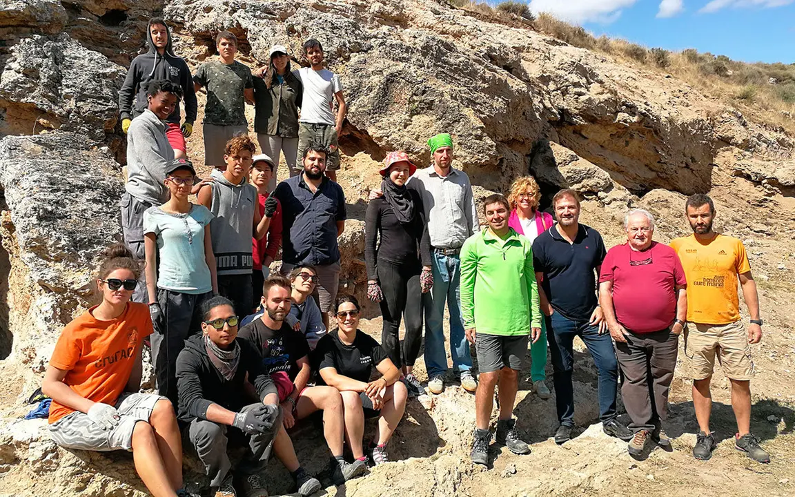 Un campo de voluntariado en Contrebia Leucade