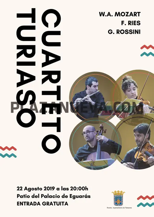 Concierto del Cuarteto Turiaso en Tarazona