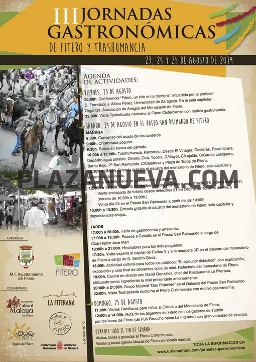 III Jornadas de Gastronomía y Trashumancia de FItero