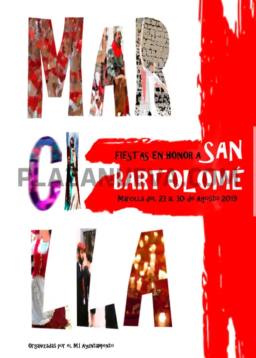 Cartel Fiestas Marcilla 2019