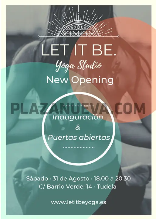 Inauguración Let It Be yoga en Tudela
