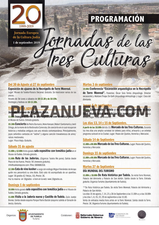 Tudela Jornadas de las Tres Culturas 2019