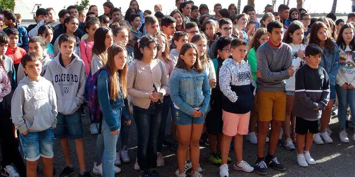 Inicio de curso en el instituto Valle del Ebro
