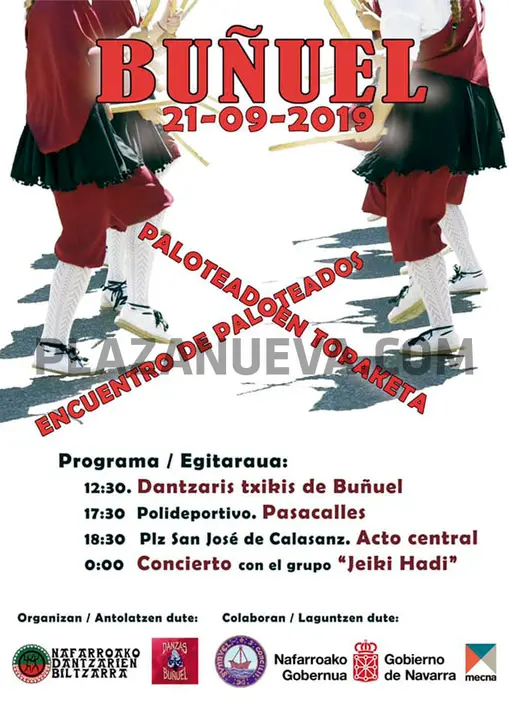 Encuentro de paloteados Buñuel 2019