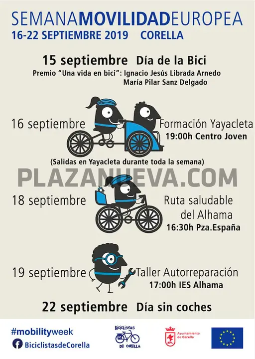 Semana de la movilidad en Corella 2019