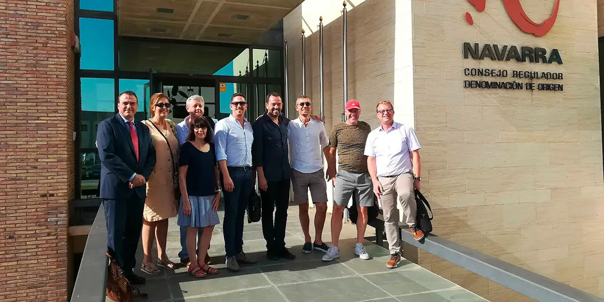 Profesionales belgas visitan la D.O. Navarra