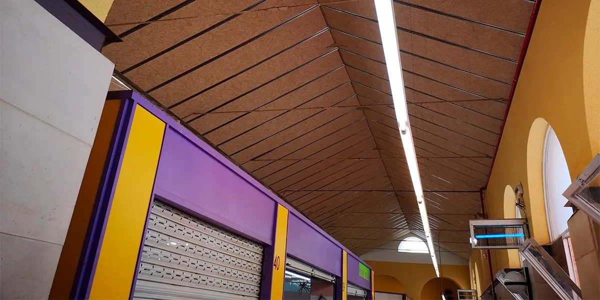 Mercado de Abastos, Techos