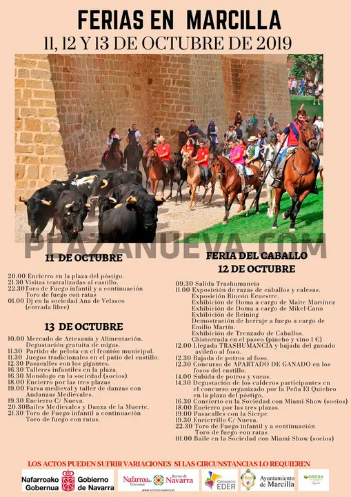 Ferias de Marcilla 2019