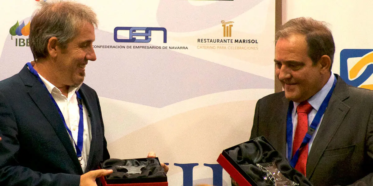 Mario Sánchez y Ricardo Comín recogieron su Galardón