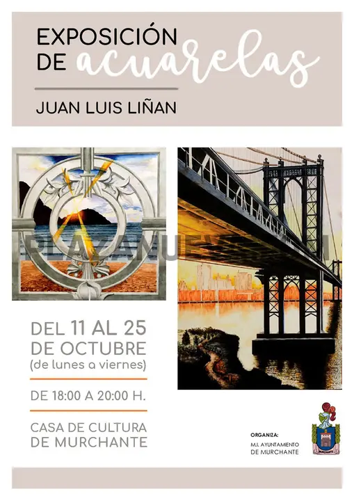 Murchante exposición de acuarelas de Juan Luis Liñán