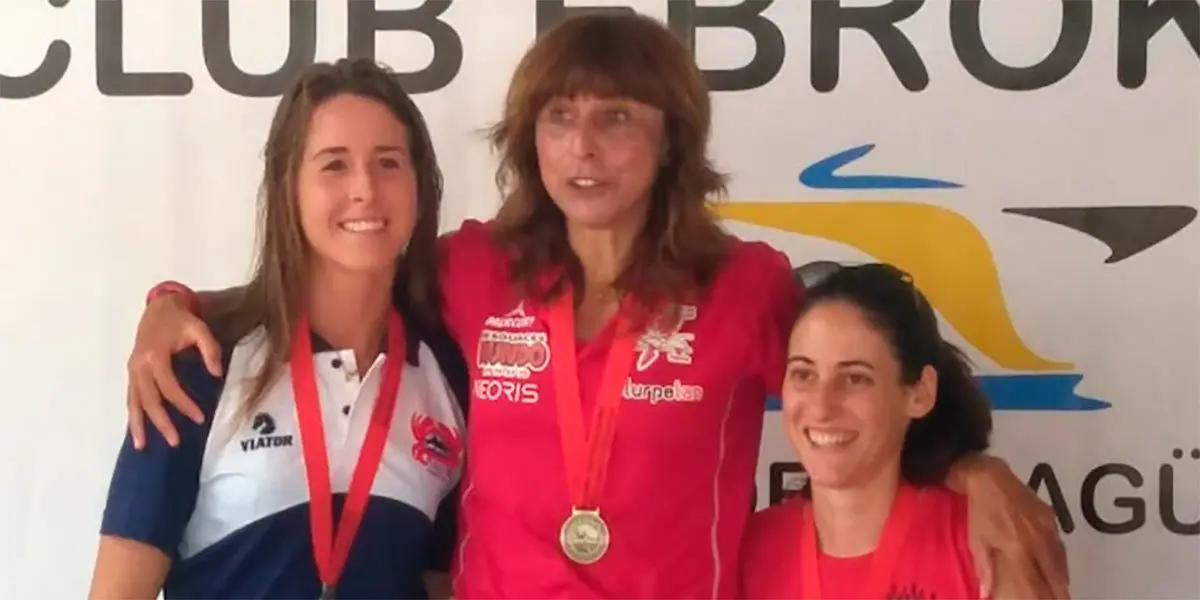 Noemí Reviriego logró un tercer puesto en sénior K-1
